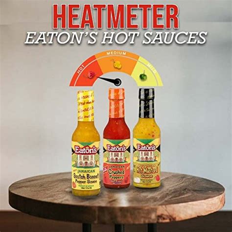 Eatons Jamaican Scotch Bonnet Pepper Sauce 5 Ounce