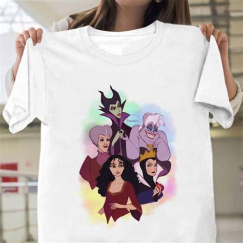 Disney Villains Vogue T Shirt Unisex Vogue Princess T Shirt Etsy