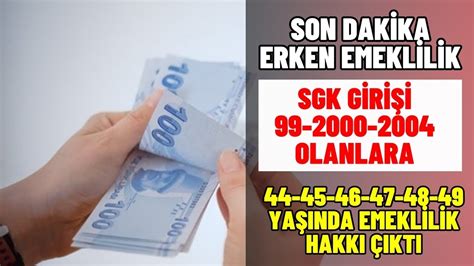 1999 2000 2008 SGK girişi olanlar yaşadı Emeklilik sisteminde reform