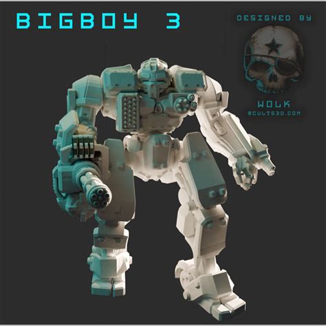 Bigboi3 Assault Mech Battletech Proxy Shopee Philippines