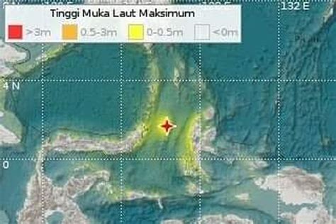 Foto : Dampak Gempa Maluku Utara, 36 Bangunan Rusak hingga 3 Orang Terluka