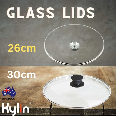 Kylin Glass Lid Fry Pan Lid Pot Lids Saucepan Lid 26cm Hello