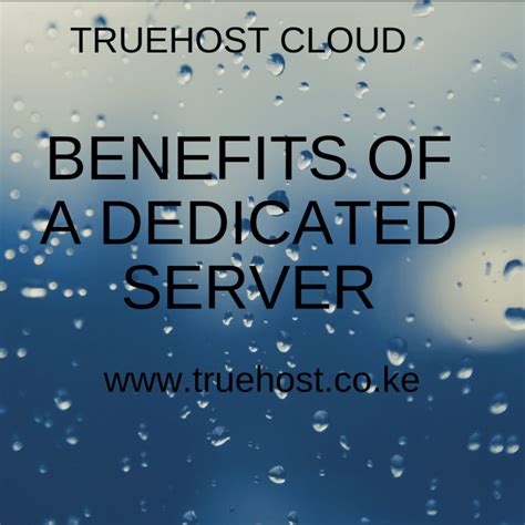 What Are Benefits of a Dedicated Server in 2021? (List)