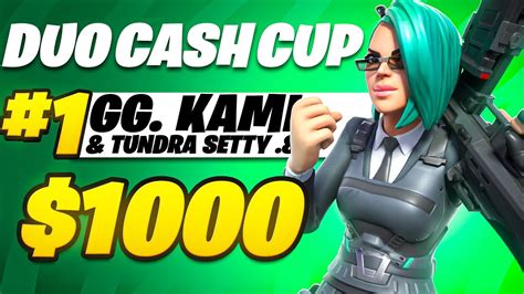 We Won Duo Cash Cup In Fortnite Youtube