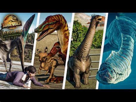 Alle Neuen Saurier Aus Dem Late Cretaceous Pack Dlc Jurassic World