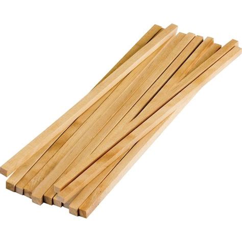 Several Wooden Sticks Lined Up On Top Of Each Other