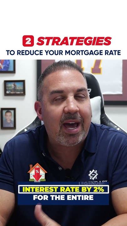 2 Strategies To Reduce Your Mortgage Rate In A Rising Rate Environment Realestate Mortgage