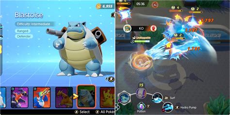 Best Blastoise Builds In Pokemon Unite