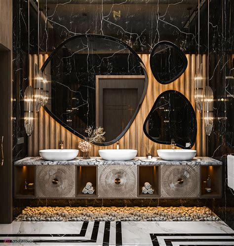 Luxury Guest Bathroom Design In Ksa On Behance Guest Bathroom Design