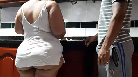 I Found My Best Friend S Mom Pantyless In The Kitchen XHamster