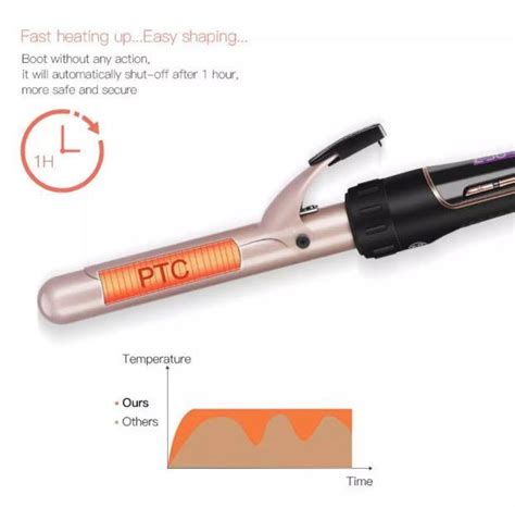 CKEYIN 5 In 1 Ceramic Curler Marked Down Beauty Personal Care