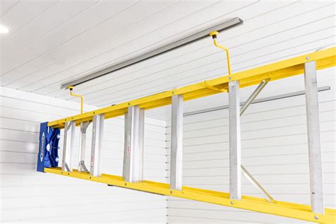 Ceiling Ladder Storage Kit | with PowerTrack | Garage Storage - The ...