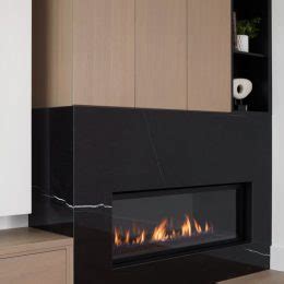 Fireplace NATURA Nero Marquina Marble Trend Marble Granite