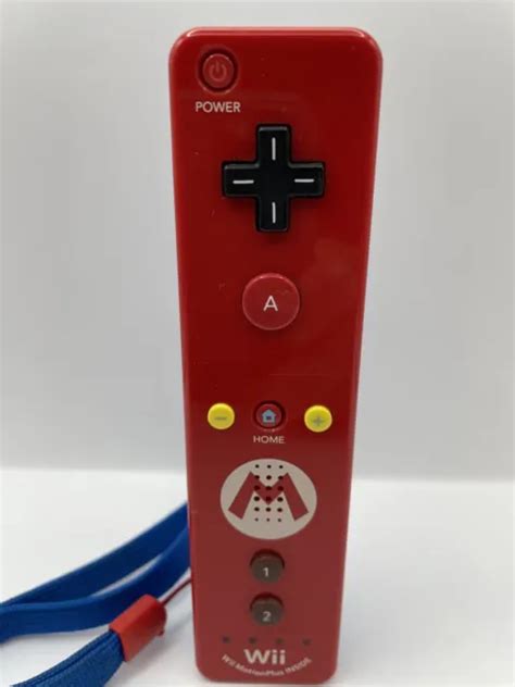 NINTENDO WII U Telecomando Plus Mario Edition Controller Di Movimento