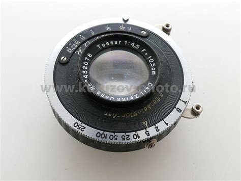 Carl Zeiss Jena ГДР 105mm F 4 5 Tessar Kutuzov Photo