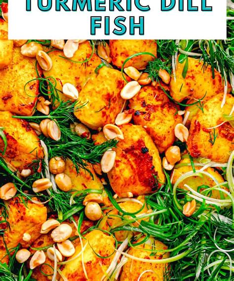 Cha Ca La Vong (Vietnamese Turmeric Fish with Dill) - Posh Journal