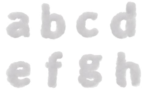 Cloud Font Pngs For Free Download