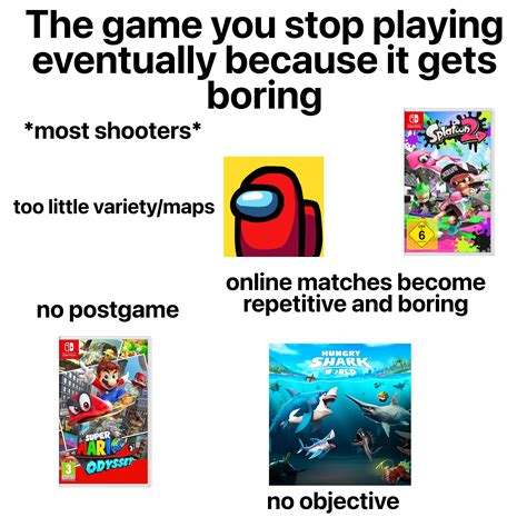 Game You Stop Playing Because It Gets Boring Starterpack R