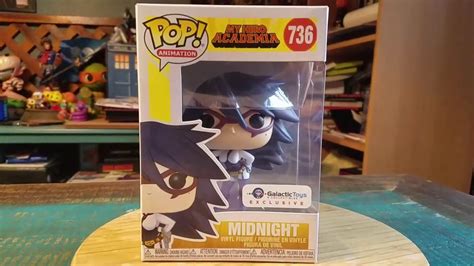 Pop Midnight Galaxy Toys Exclusive My Hero Academia Funko Vinyl Figure