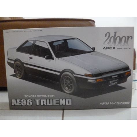 Jual Model Kit Fujimi Toyota Sprinter Ae Trueno Door Apex Twin