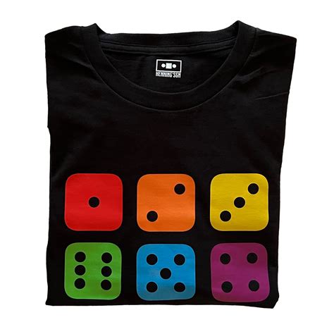 Six Dice T Shirt Hennings Game Night