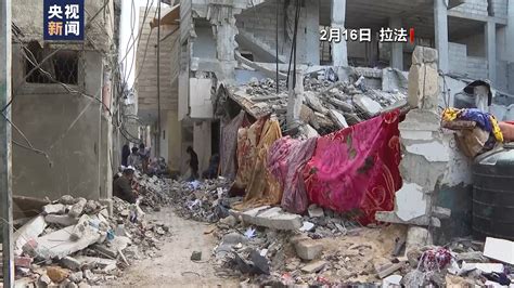 巴勒斯坦媒体：以军持续袭击加沙地带多地新闻频道央视网