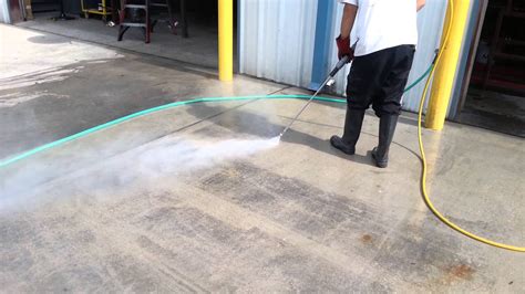 How to Clean Your Garage Floor with a Pressure Washer