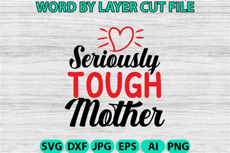 Seriously Tough Mother Svg Graphic By Svg Bundlehouse · Creative Fabrica