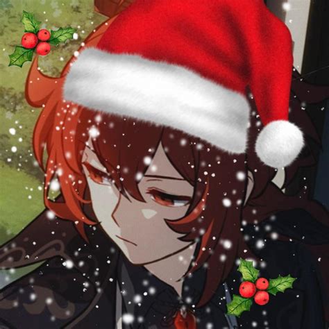 Christmas Pfps Because Holiday Season Is Coming R Genshin Impact