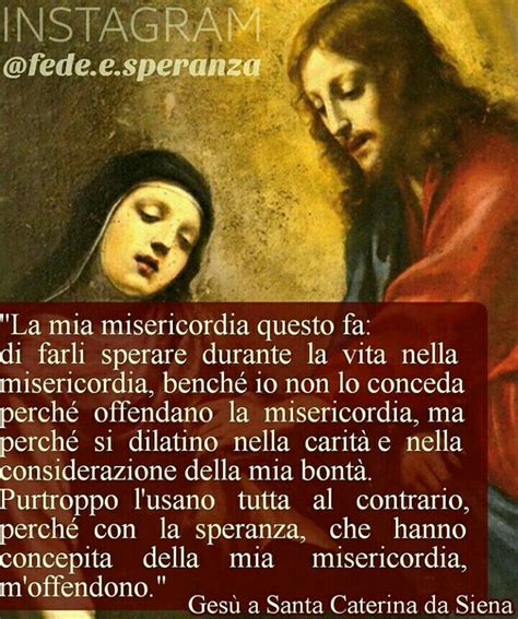 An Image Of Jesus And Mary With The Caption La Mia Misercorida Queso Fa