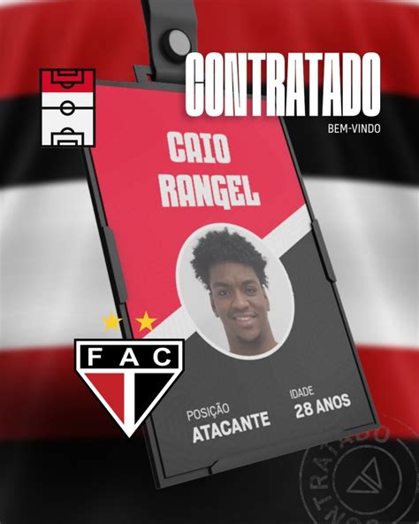 Atacante Caio Rangel assina contrato o Ferrão