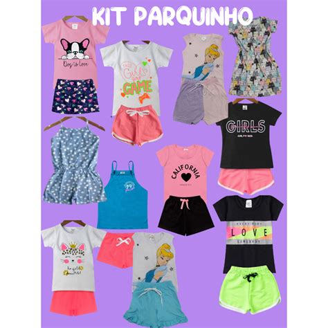 Conjunto Infantil Na Promoção - KIT 8 PEÇAS - PROMOÇÃO - ROUPA INFANTIL - CONJUNTO INFANTIL MENINA ...