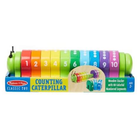 Melissa And Doug Counting Caterpillar Wooden Set 1 Unit Kroger