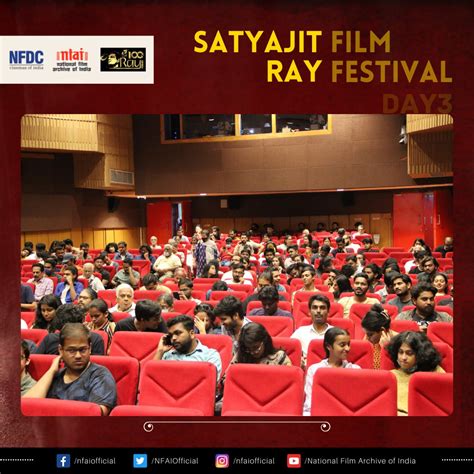 NFAI On Twitter Satyajit Ray Film Festival At NFAI Concluded On A