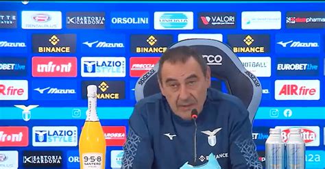 Video Lazio Sarri Ecco Cosa Ci Costato Punti Nelle Ultime Partite