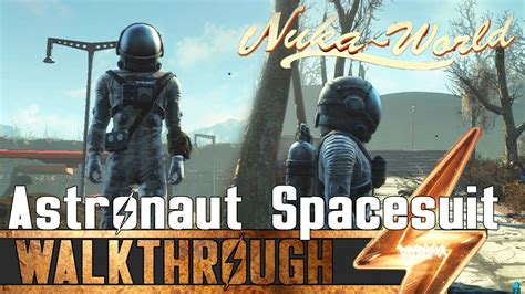 Fallout Nuka World Astronaut Spacesuit Armor Location Guide Youtube