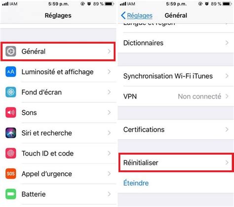 Comment Réinitialiser Votre Iphone Ou Ipad Aux Paramètres Dusine Info24android