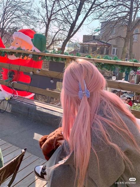 Pin By Liz Shepherd On My Hair In 2024 Long Pink Hair Korean Hair