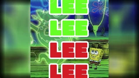 Spongebob Squarepants Leedle Leedle Leedle Lee Remix Youtube Music