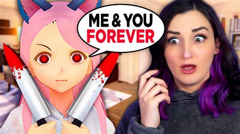 I Tried Dating An Ai Girlfriend But She Turned Out To Be My Yandere Stalker Youtube