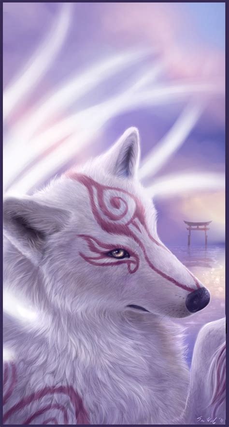 Shiranui Okami Mobile Wallpaper Zerochan Anime Image Board