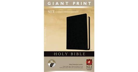 Nlt Holy Bible Giant Print Black Indexed • Price