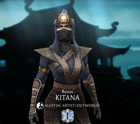 Kitana Ronin Diamond Martial Artist Outworld Ronin Character