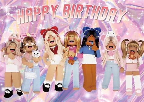 Roblox Backdrop Banner Happy Birthday Roblox Photo Background Props