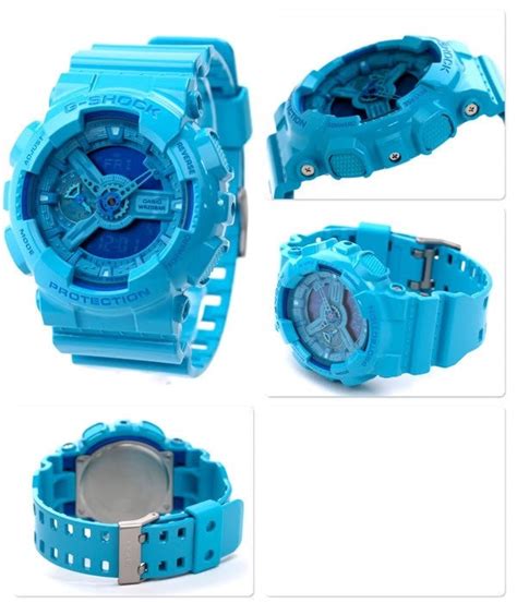 Casio G Shock Hyper Color Series Ga 110b Blue Elite Timepiecehk Hong Kong