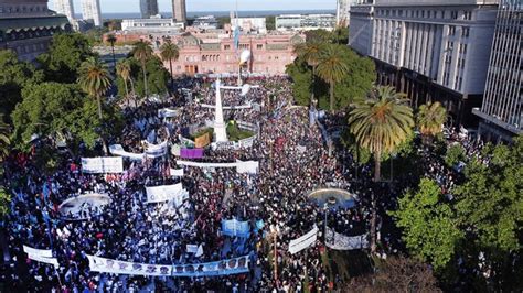 El Frente de Todos convocó a una manifestación en Plaza de Mayo