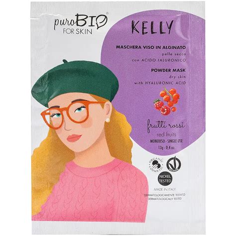 Kelly Peel Off Face Mask Purobio Bio Profumeria Organic Milano