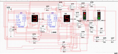 Fpga开发基础——基于multisim以及quartus实现的交通灯电路multisim和quartus Csdn博客