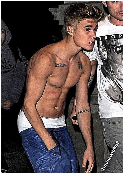 Justin Bieber Shirtless 19th Birthday Justin Bieber Photo 33771469