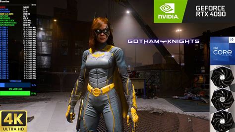 Gotham Knights 4K Highest Settings Ray Tracing RTX 4090 13900K